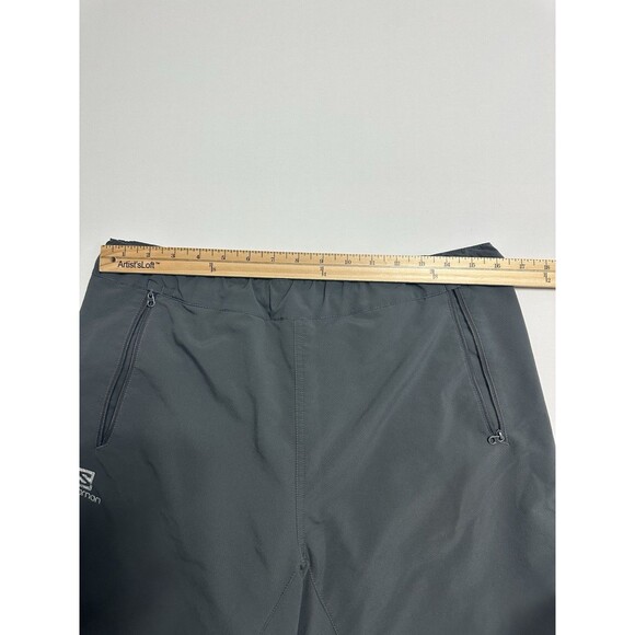 Salomon Advanced Skin Active Dry Shorts Men's Size Large Gray Hiking Running - Picture 7 of 12